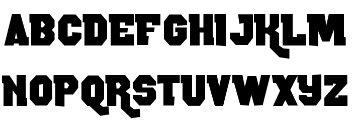 Rocky Road Font LOWERCASE
