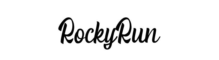 Rocky Run  免费字体下载