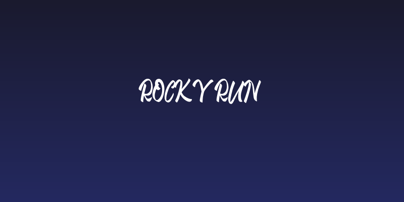 Rocky Run Social Header