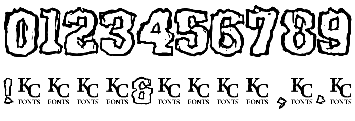 Rocky Shore Font OTHER CHARS