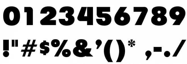 RockyBlimpOpti Font OTHER CHARS