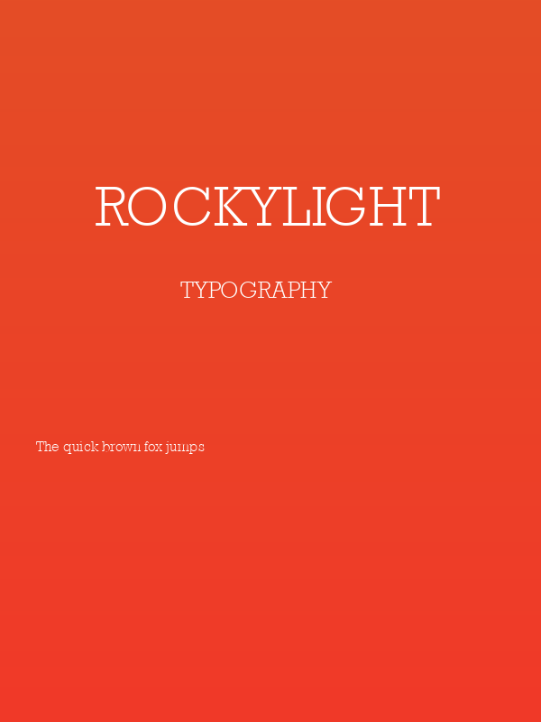 RockyLight Poster