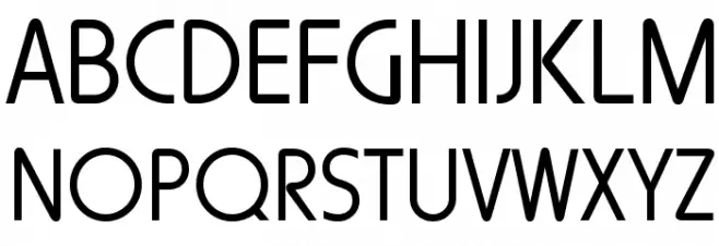 RockyPlainOpti Шрифта ВЕРХНИЙ