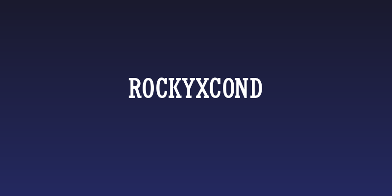 RockyXCond Social Header