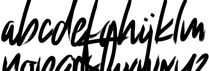 Rockybilly Font LOWERCASE