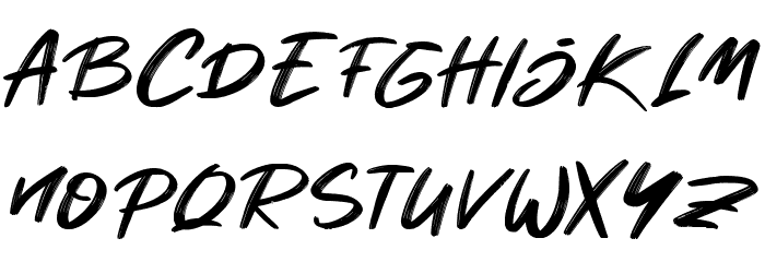 Rockys Regular Font LOWERCASE