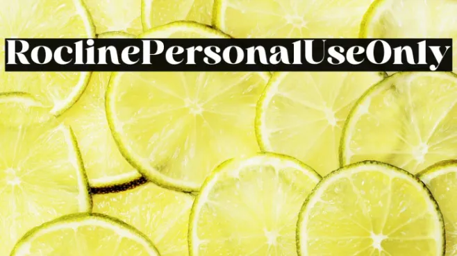 Rocline Personal Use Only Example 3