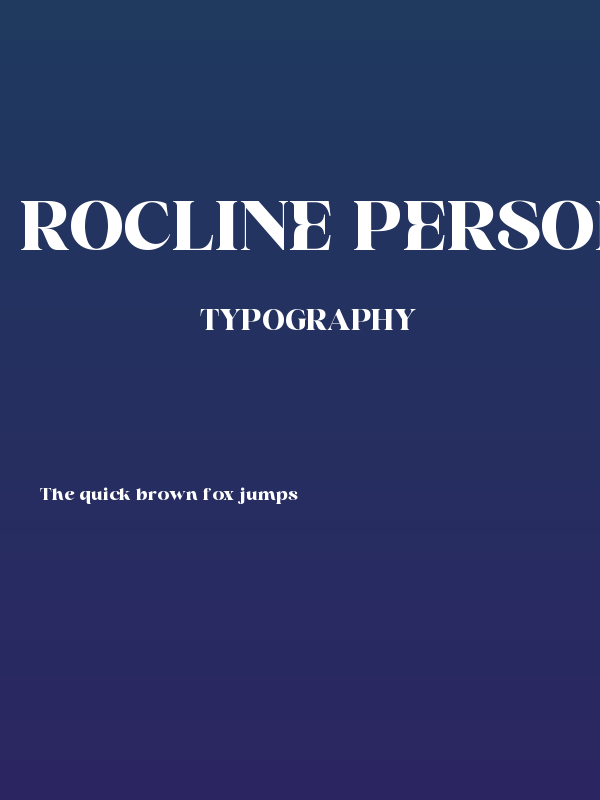 Rocline Personal Use Only Poster