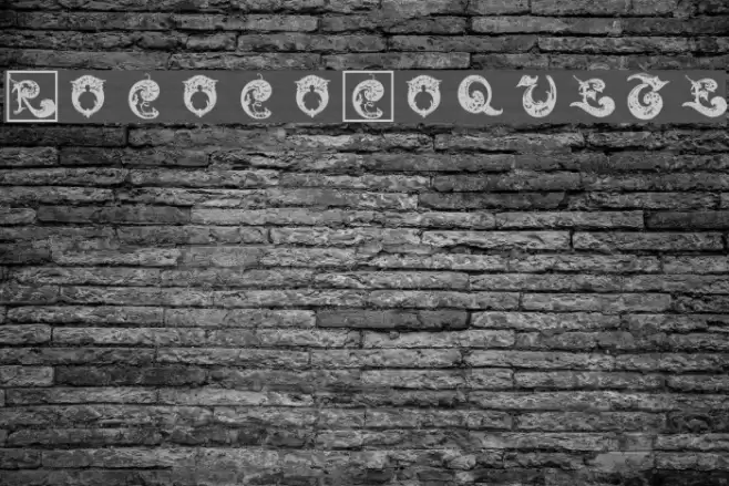 RococoCoquete Font examples