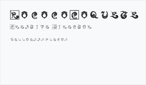 RococoCoquete Business Card