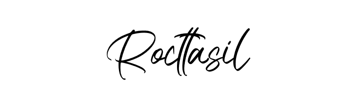 Rocttasil  フリーフォントのダウンロード