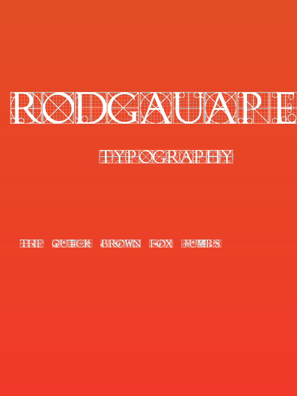 RodGauApes Initials Poster
