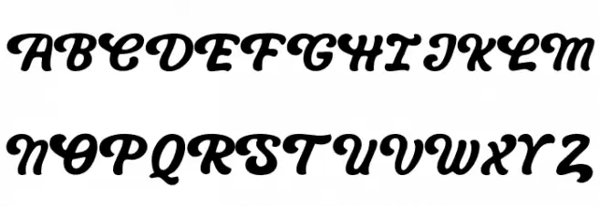 Rodaja Font Litere mari