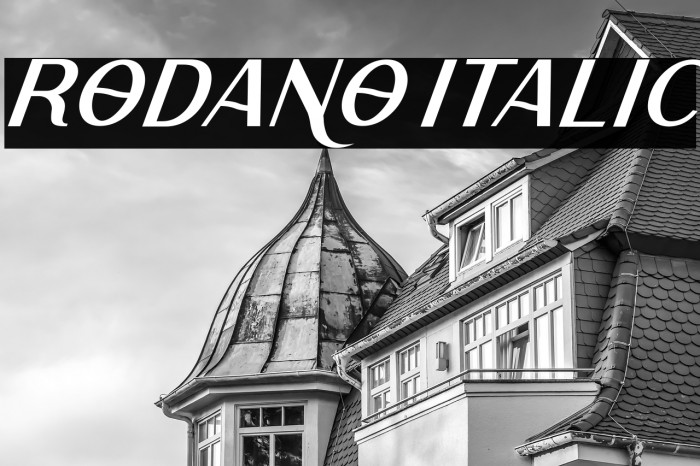 Rodano Italic Example 2