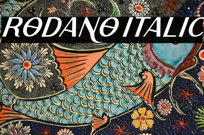 Rodano Italic Example 3