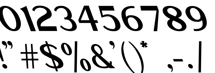 Rodano Oblique Font OTHER CHARS