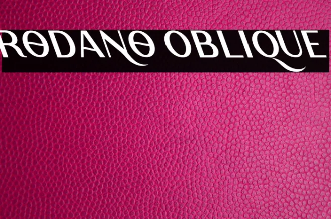 Rodano Oblique Example 2