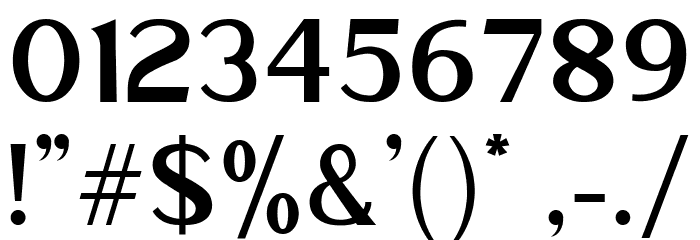 Rodano Font OTHER CHARS