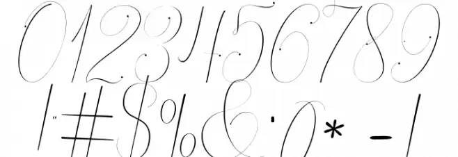 Rodanthe Font OTHER CHARS