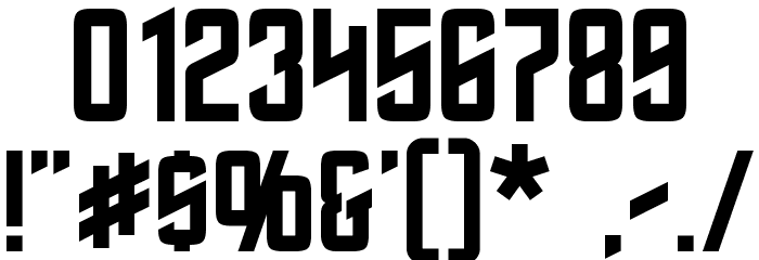 Roddenberry Font OTHER CHARS