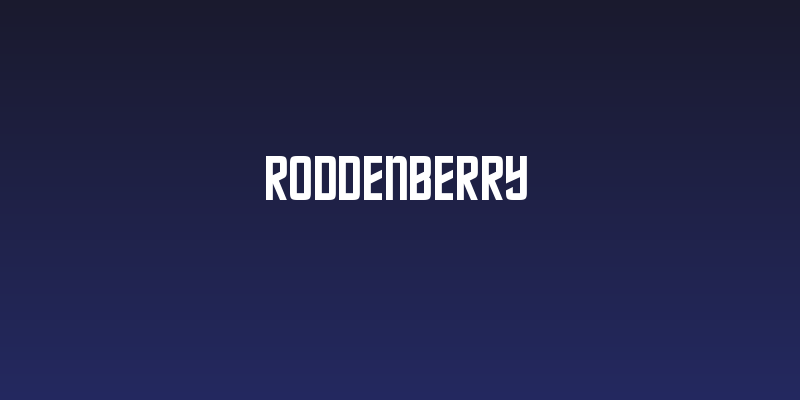 Roddenberry Social Header