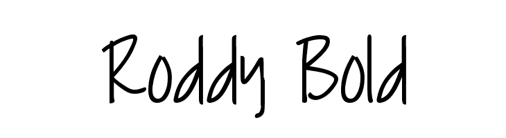 Roddy Bold  Free Fonts Download