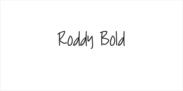 Roddy Bold Logo