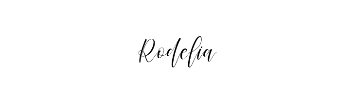 Rodelia  baixar fontes gratis