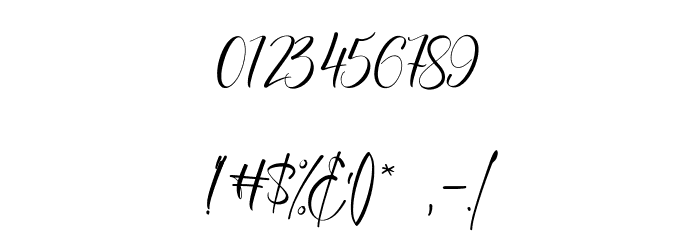 Rodelia Font OTHER CHARS