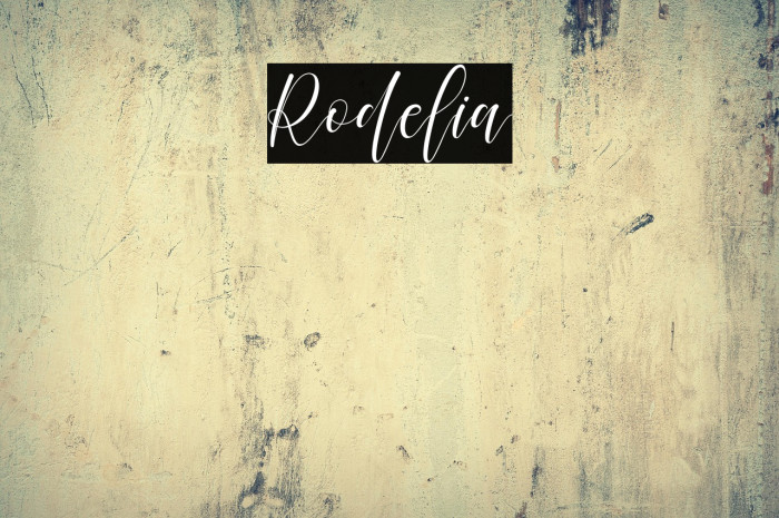 Rodelia Example 1