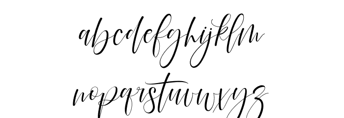 Rodelia Font LOWERCASE