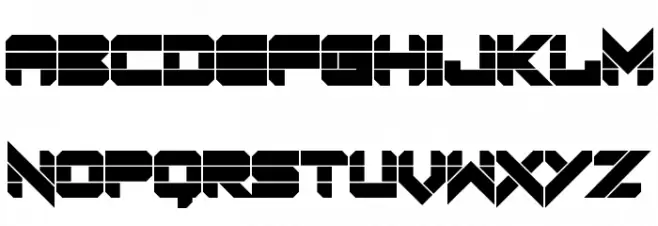 Rodent Rage Font Litere mari