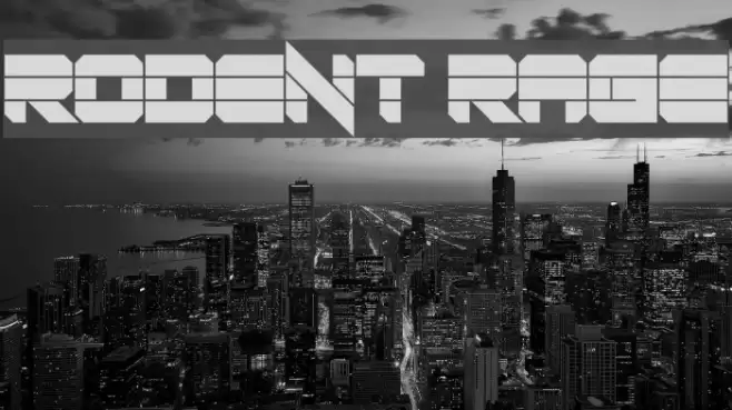 Rodent Rage Font examples