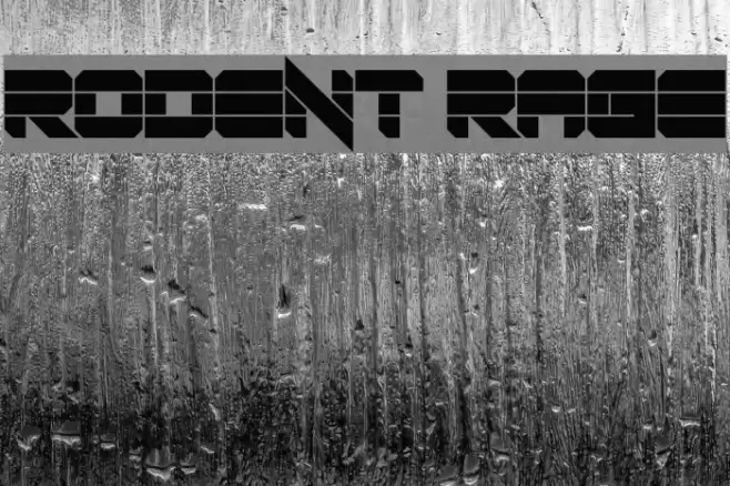 Rodent Rage Font examples