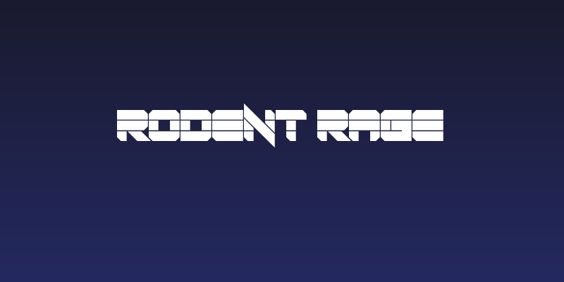 Rodent Rage Social Header