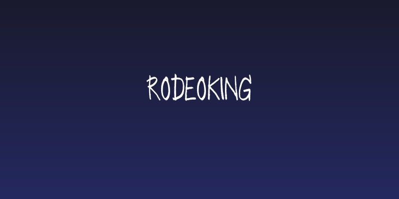 RodeoKing Social Header