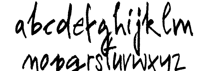 RodeoKing Font LOWERCASE