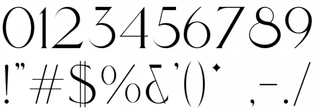 Rodetta Font OTHER CHARS