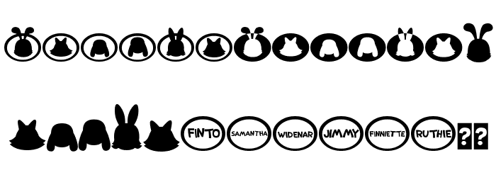 Rodfellowbats Font OTHER CHARS