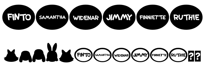 Rodfellowbats Font LOWERCASE