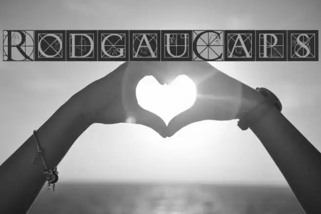 RodgauCaps Font examples