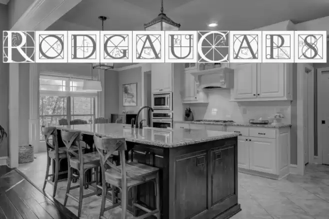 RodgauCaps Font examples