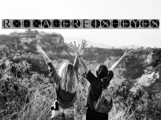 RodgauerFisheyes 字体 examples