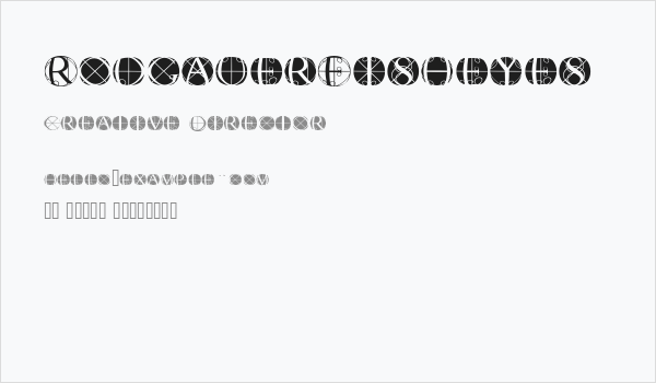 RodgauerFisheyes Business Card