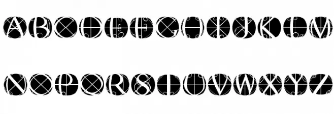 RodgauerFisheyes Шрифта строчной