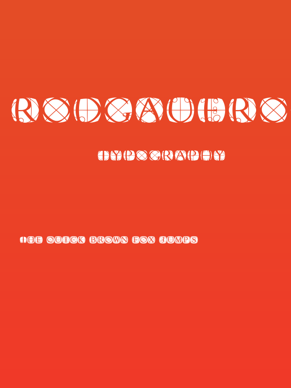 RodgauerOneRound Medium Poster