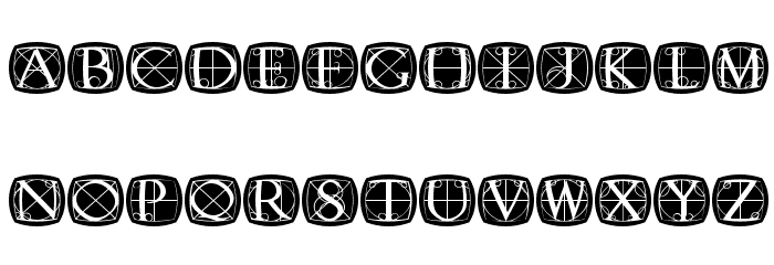 RodgauerOneRound Medium Font LOWERCASE