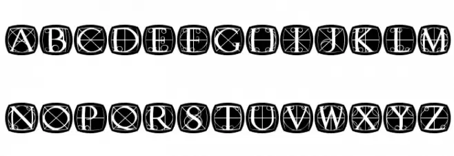 RodgauerOneRound Medium Schriftart Kleinbuchstaben