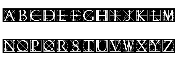 RodgauerOne Font LOWERCASE