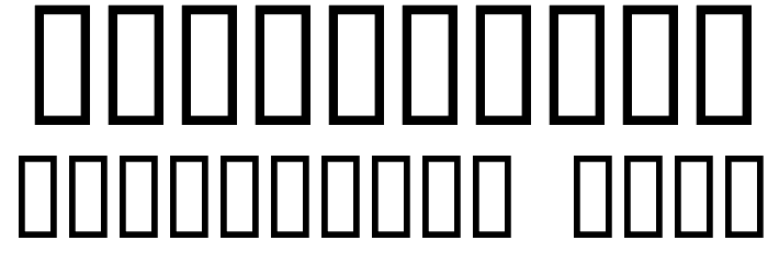 RodgauerThreeRounded Medium Font OTHER CHARS